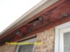 House exterior fall maintenance tips - repair, refinish house soffit, fascia and trim