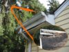 Spring home maintenance schedule - if you see leakage stains under the gutter, check the roof above