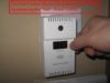 CO alarm maintenance - Test the CO alarm once a week by pressing the Test - Reset button