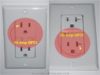 Bathroom GFCI receptacles picture - 15 amp and 20 amp rated