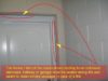 Chicago condo inspection - The frame, trim of the condo doors leading to an enclosed staircase, hallway or garage must be sealed along the wall seam to resist smoke passage in case of a fire