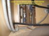 Condo kitchen firewall - plumbing wall shutoff valves access must be sealed with removable  panel